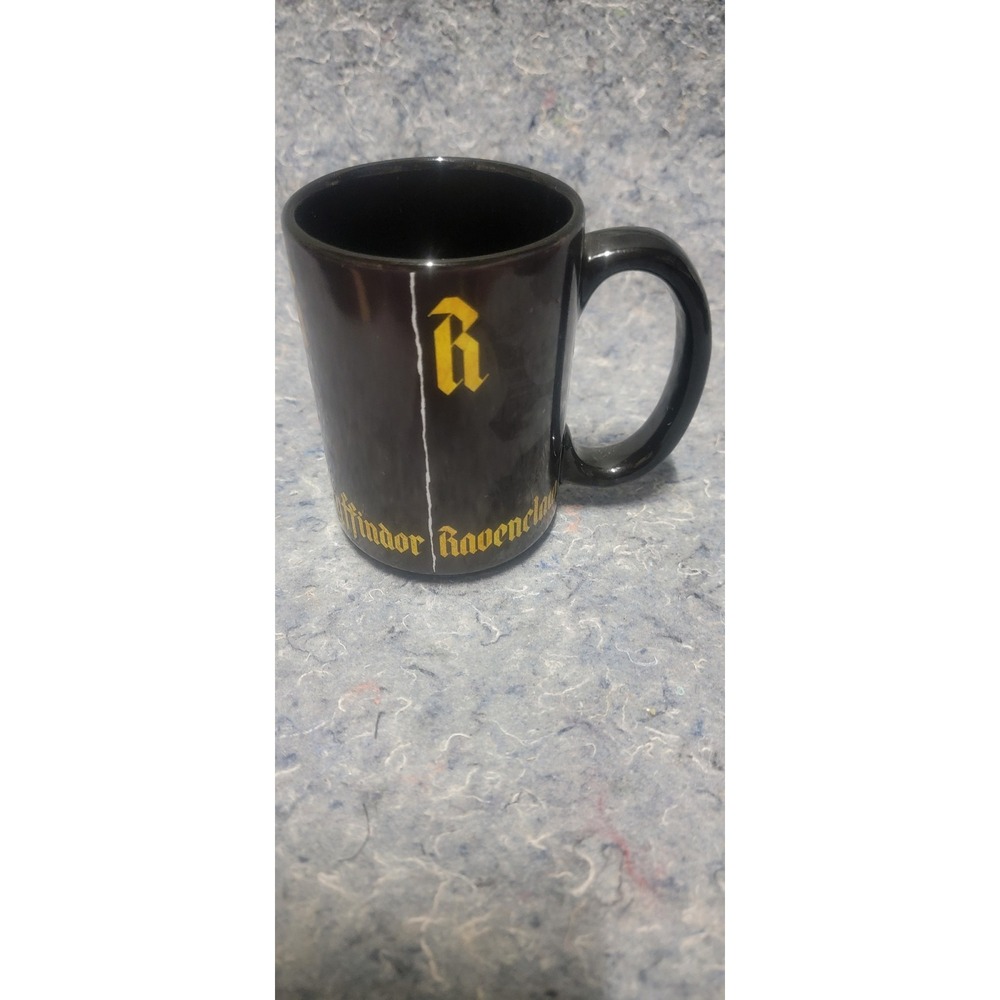 Zak Designs 2019 Harry Potter House Black Gold Coffee Tea Ceramic Mug